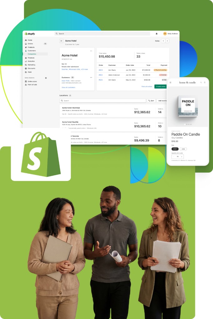 What a wholesale portal includes