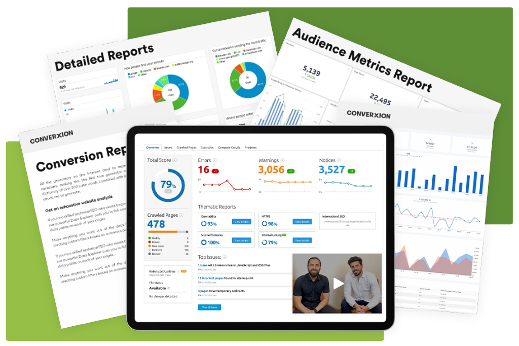 Technical discovery and store audit